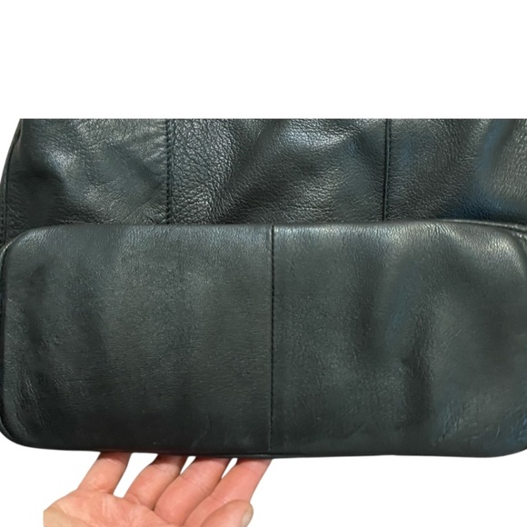 Lucky brand black leather shoulder/crossbody bag - Picture 4 of 15